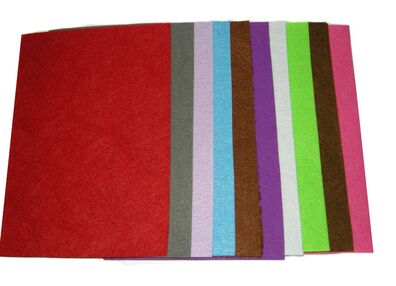 фетр а4 1,2 мм 10 арк мікс 45-2/45-4