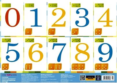 Килимок для дитячої творчості Цифри 61480-07 Килимок для дитячої творчості Цифри 61480-07