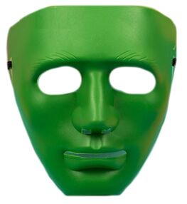 Маска карнавальна МА-04 Каонасі зелений Маска карнавальна МА-04 Каонасі зелений