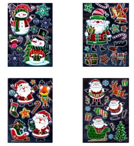 Наклейки KA-23-577 Санти кольорові 30 см