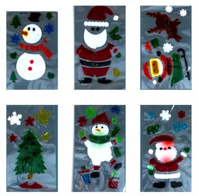 Наклейки силіконові KA-23-576 Радість кольорові 25 см