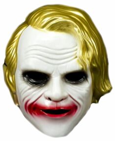 Маска карнавальна МА-20(1-4342) Джокера жовта Маска карнавальна МА-20(1-4342) Джокера жовта