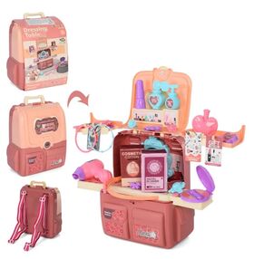 Набір перукаря аксесуари 40 предметів стіл-склад в валізу 8722