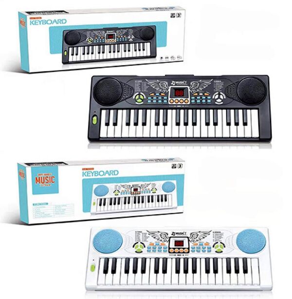 Синтезатор 37 клавіш мікрофон 2 кольори BX-1691A-1691B Ціна (цена) 359.50грн. | придбати  купити (купить) Синтезатор 37 клавіш мікрофон 2 кольори BX-1691A-1691B доставка по Украине, купить книгу, детские игрушки, компакт диски 0