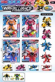 ИД Трансформер XL91833 робот+транспорт, транспорт+робот, 4 види