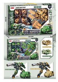 ИД Трансформер XL91839 військовий робот+машина, літак+робот, 2 кольори