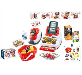 Касовий апарат 668-119 сканер, продукти, гроші, банк карта