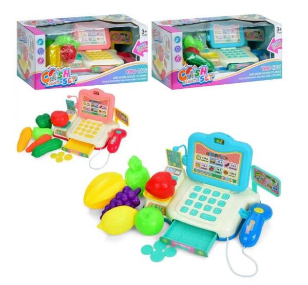 Касовий апарат 23 см сканер звук рухлива деталь продукти 2 види по 2 кольори 682-1A-1B Ціна (цена) 246.06грн. | придбати  купити (купить) Касовий апарат 23 см сканер звук рухлива деталь продукти 2 види по 2 кольори 682-1A-1B доставка по Украине, купить книгу, детские игрушки, компакт диски 0