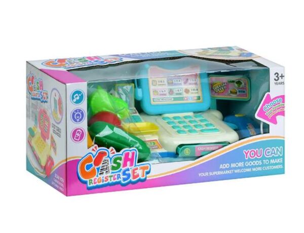 Касовий апарат 23 см сканер звук рухлива деталь продукти 2 види по 2 кольори 682-1A-1B Ціна (цена) 246.06грн. | придбати  купити (купить) Касовий апарат 23 см сканер звук рухлива деталь продукти 2 види по 2 кольори 682-1A-1B доставка по Украине, купить книгу, детские игрушки, компакт диски 2