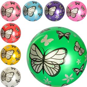 мяч дитячий метелики колір в асортименті ms 1897 мяч дитячий метелики колір в асортименті ms 1897