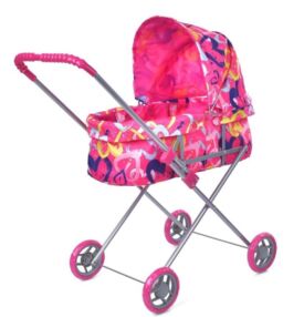 Коляска для ляльки металева 9308