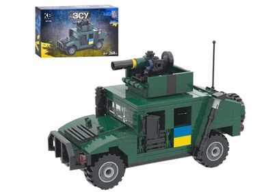 конструктор військова техніка 268 деталей kb 1108