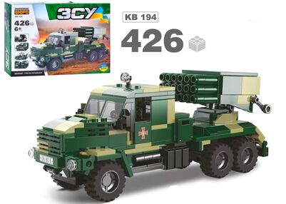 конструктор військова техніка 426 деталей kb 194