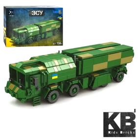 конструктор військова техніка машина 720 деталей kb 1120