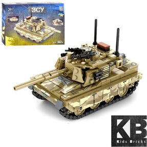 конструктор військова техніка танк 362 деталей kb 1113