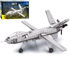 конструктор військовий безпілотник 236 деталей kb 1125