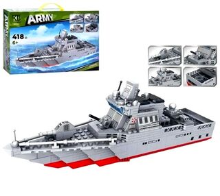 конструктор військовий корабель 418 деталей kb 2015
