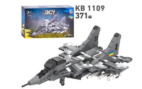 конструктор військовий літак 371 деталей kb 1109