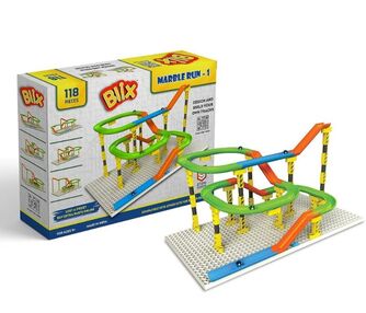 конструктор поліпропіленовий розвиваючий шлях 118 елементів 4 моделі Blix 64802