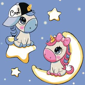 Розпис по номерах 20х20 HH5125 Нічна прогулянка "Strateg"