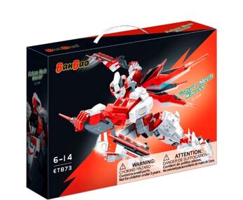 конструктор 689 елементів механічні воїни ертек Banbao ET873