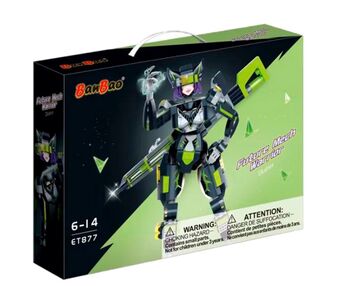 конструктор механічні воїни квін 445 елементів Banbao ET877