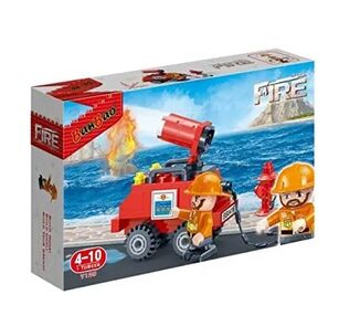 конструктор пожежники водяна гармата 59 елементів Banbao 7129