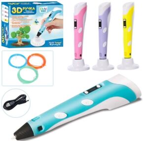 Ручка 3D PLA-запаски 4 кольори USB AK 0010