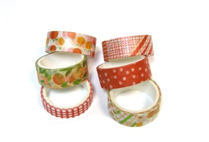 стрічка клейка для декору 12-3 фрукти стрічка клейка для декору 12-3 фрукти