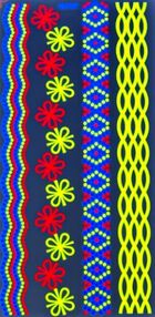 татуювання неонові браслети 21 см CS-005