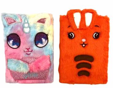 блокнот а5 80 аркушів у  лінійку пухнастий звірята 8087