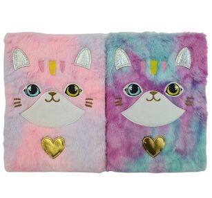 блокнот а5 80 аркушів у  лінійку пухнастий кошенята 8055