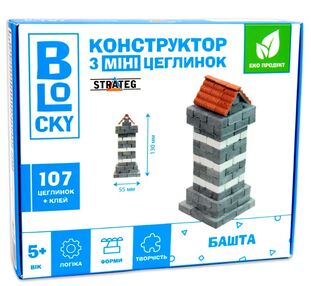 будівельний набір для творчості з міні цеглинок башта  31022 будівельний набір для творчості з міні цеглинок башта  31022