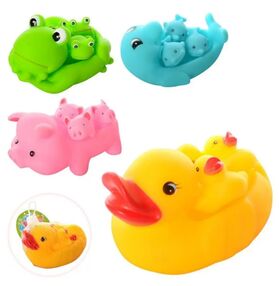 Тварина для купання пискавка 4 штуки 4 види ZT8891-2-3-4