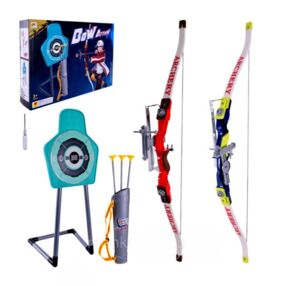 Арбалет 2 кольори 3 стріли на присосках сагайдак тир з мішенью 800D/801D