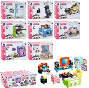 Конструктор меблі від 91 деталі 8 видів BB017