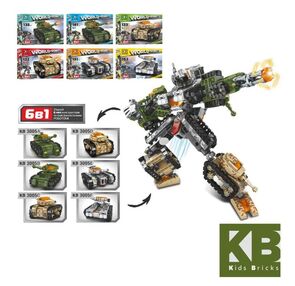 Конструктор військовий транспорт, від 132 деталей KB 3005