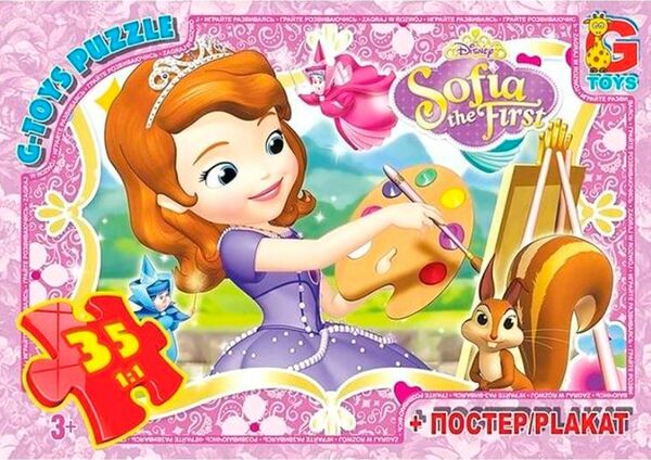 Пазли G-Toys 35 елементів midi Софія прекрасна SF014 Ціна (цена) 56.30грн. | придбати  купити (купить) Пазли G-Toys 35 елементів midi Софія прекрасна SF014 доставка по Украине, купить книгу, детские игрушки, компакт диски 0