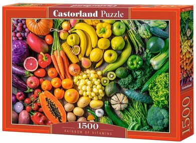 пазли castorland 1500 елементів Веселка вітамінів 152124