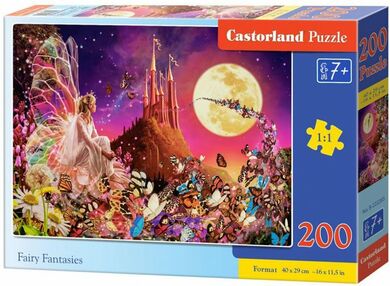 пазли castorland 200 елементів Fairy Fantasles 222285