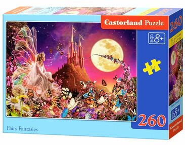 пазли castorland 260 елементів Fairy Fantasles артикул 27606