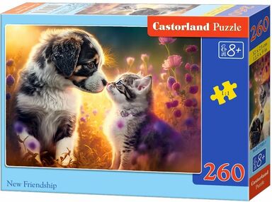 пазли castorland 260 елементів New Friendship артикул 27583