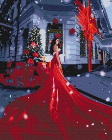 Розпис по номерах 40х50 BS52708 За мить до свята в коробці  brushme Брашми