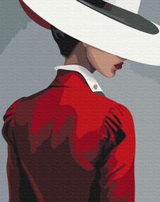 Розпис по номерах 40х50 BS53812 Таємниця червоного brushme Брашми