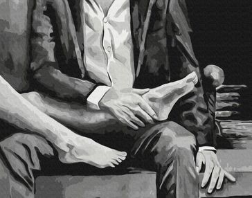 Розпис по номерах 40х50 BS53856 Мова тіла 2 brushme Брашми