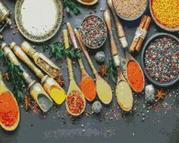 Алмазна мозаїка 40х50 DBS1104 Духмяні спеції brushme Брашми
