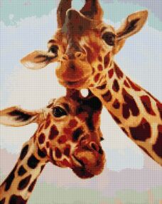 Алмазна мозаїка 40х50 DBS1223 Споріднені душі brushme Брашми