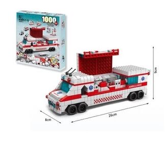 конструктор швидка допомога 1000 деталей K8857-5