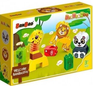 конструктор banbaozoo сафарі 11 елементів 9002
