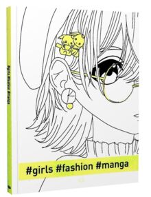 розмальовка #girls#fashion#manga (жовта)